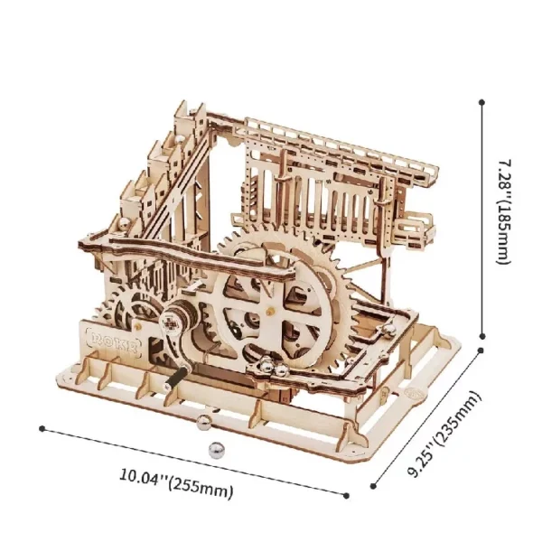 3D modell golyópálya
