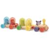 DJECO-Építhető, húzható- Szivárvány vonat