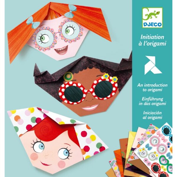 DJECO-Origami, kedves arcok
