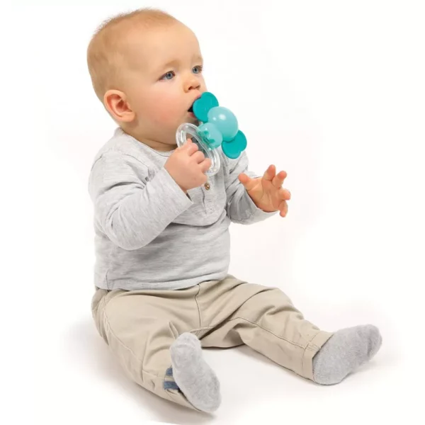 LUDI- 4 darabos csörgő, rágóka készlet