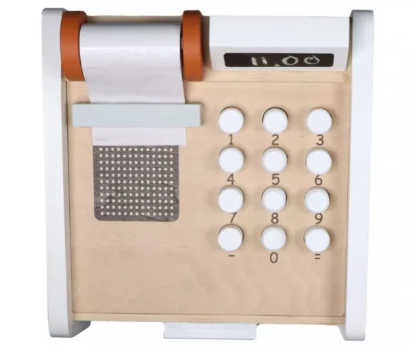 Fából készült pénztárgép