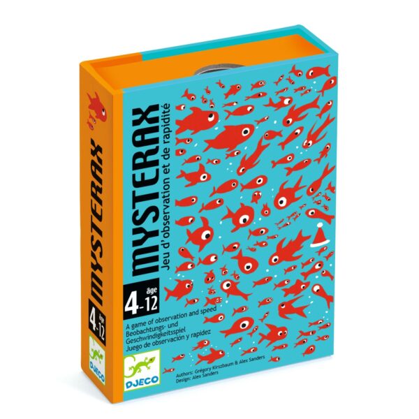 DJECO- Szélsebesen,Mysterax, kártyajáték