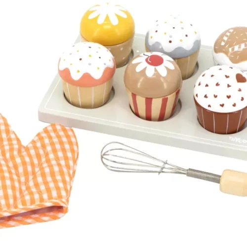 Fából készült muffin szett-TRYCO
