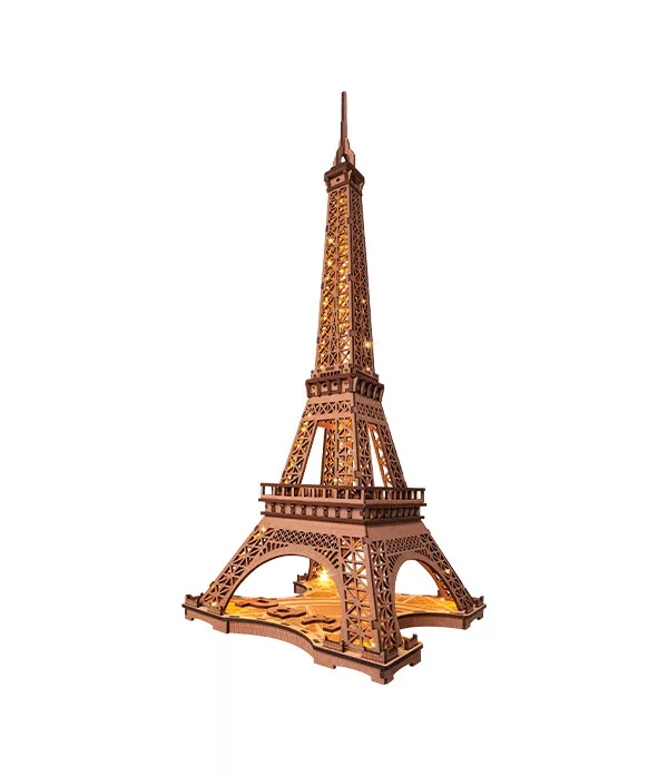 3D puzzle, filágító Eiffel Világító, 3D puzzle, Eiffel torony