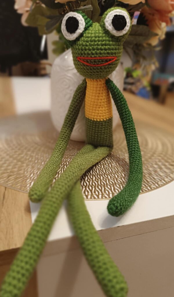 Amigurumi béka,42 cm