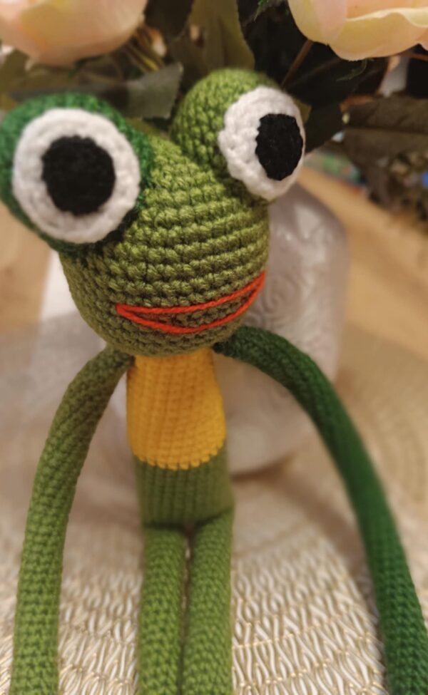 Amigurumi béka,42 cm