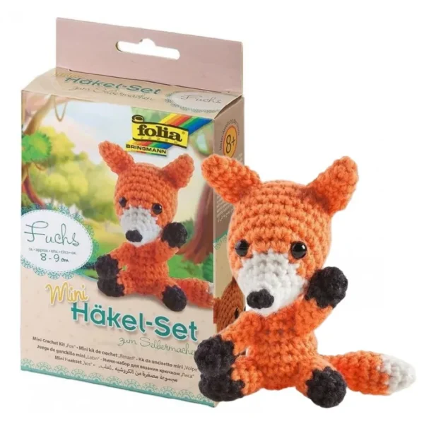 Horgoló szett-Róka