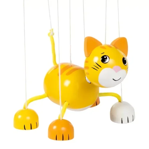 Goki- Marionett figura, cica