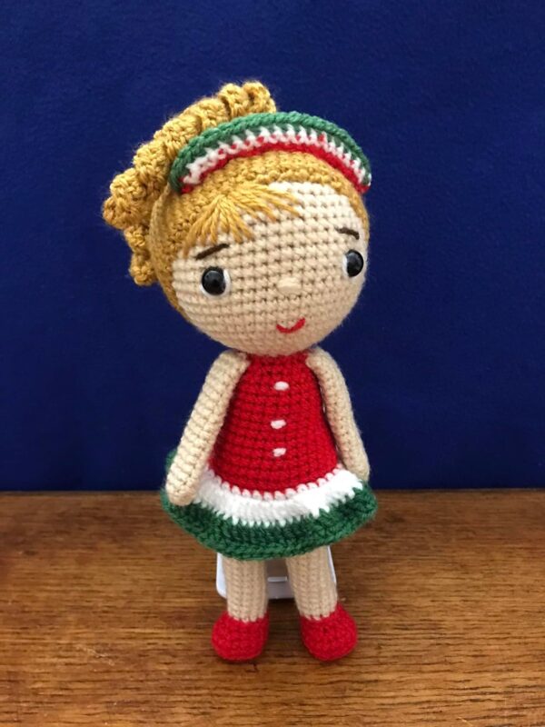 Amigurumi,Magyar baba,24 cm