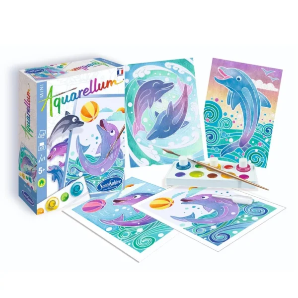 Sentosphere- Aquarellum, mini, delfines
