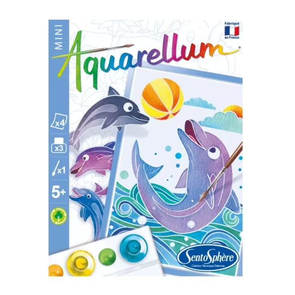 Sentosphere- Aquarellum, mini, delfines