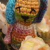 Amigurumi,Színes nyuszi figura