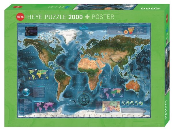 Heye Puzzle- Satellite Map
