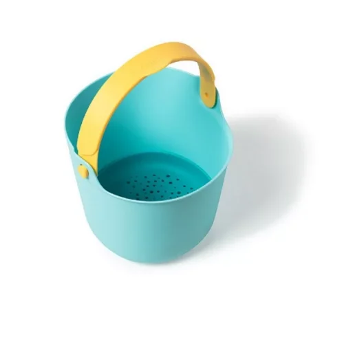 Quut- Bucki homokozó vödör, lagúna kék, sárga