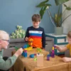 BS Toys- Sárkánytorony, ügyességi építő játék