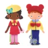 DJECO- Papírba öltöztethető lányok és fiúk- Soft dress-up