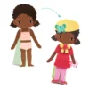 DJECO- Papírba öltöztethető lányok és fiúk- Soft dress-up