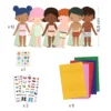 DJECO- Papírba öltöztethető lányok és fiúk- Soft dress-up