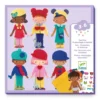 DJECO- Papírba öltöztethető lányok és fiúk- Soft dress-up