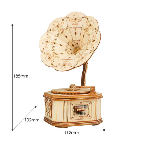 3D Modell Gramofon