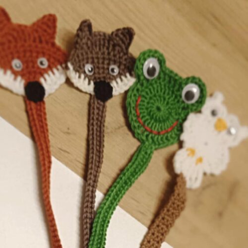 Amigurumi, könyvjelzők