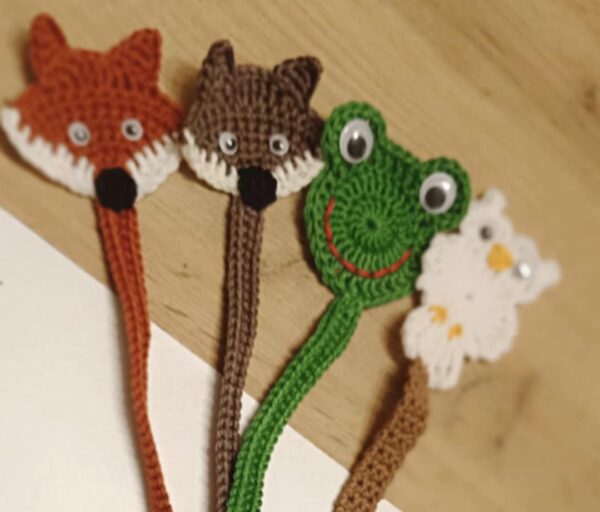 Amigurumi, könyvjelzők