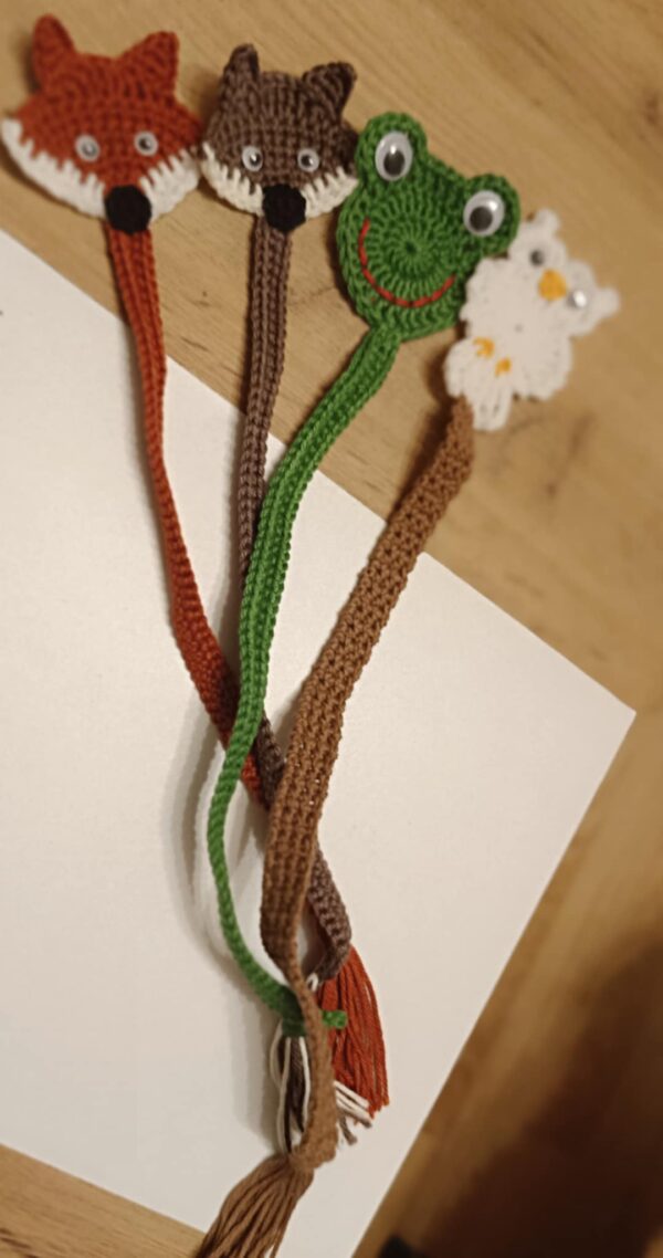 Amigurumi, könyvjelzők