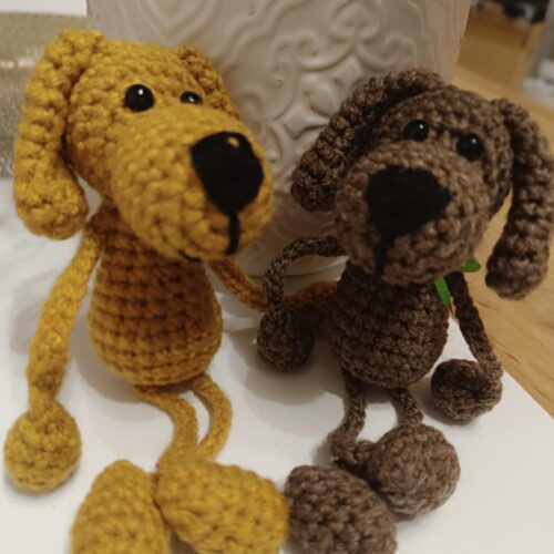 Amigurumi, kutyus páros