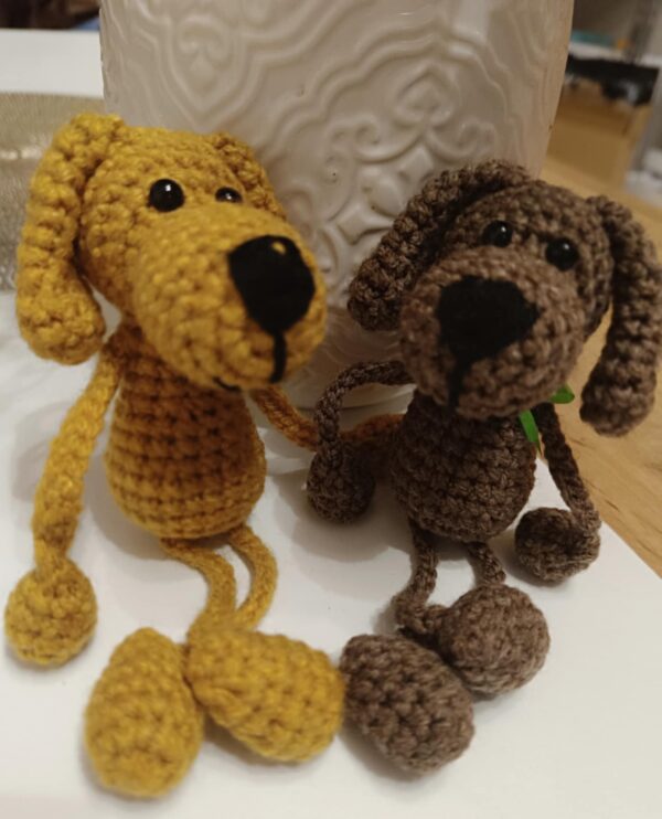 Amigurumi, kutyus páros