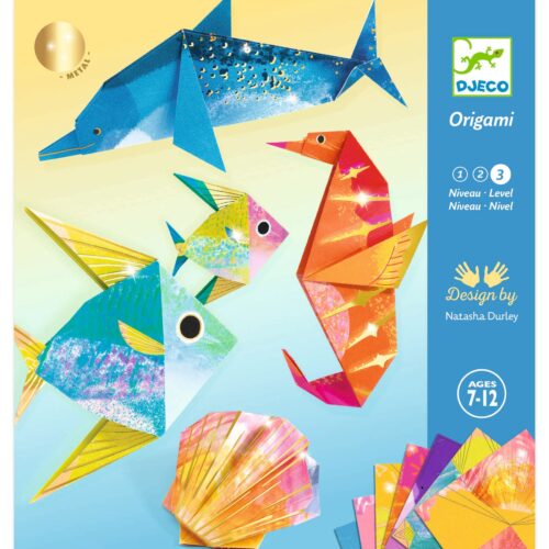 DJECO- Origami- Tengeri élőlények-Sea creatures