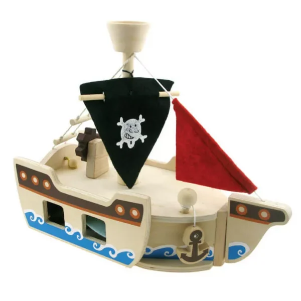 Kalózhajó tartozékokkal