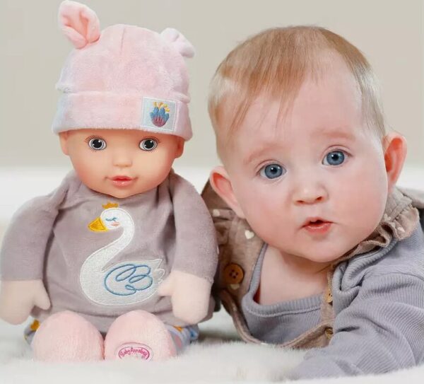 Zapf Baby Annabell baba- 35 cm- hattyús ruhában