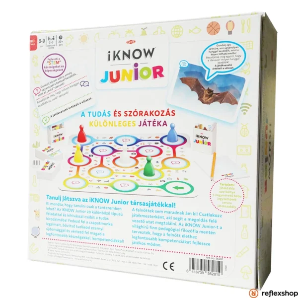 Reflex s-iknow-junior-doboz-back iKnow Junior társasjáték