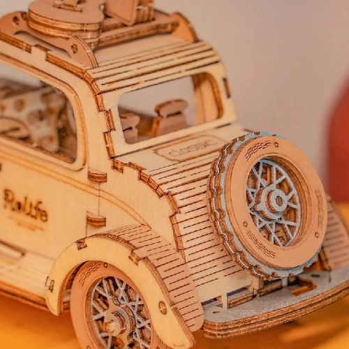 3D modell- oldtimer autó