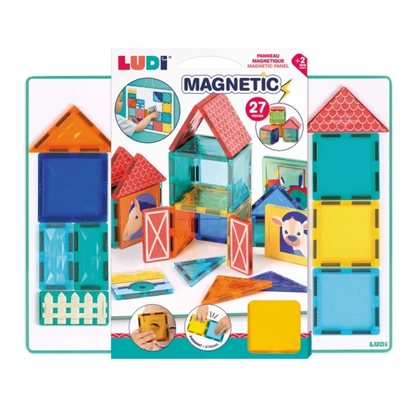 LUDI- Magneti LUDI- Mágneses építőkészlet