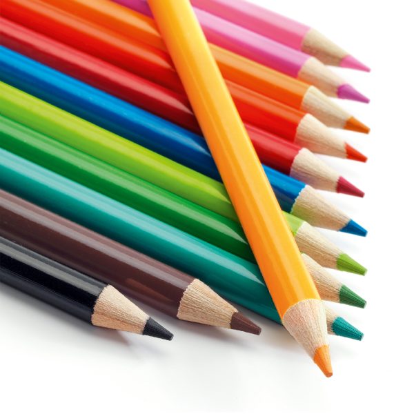 DJECO- Akvarellceruza készlet-12 szín, kettő az egyben