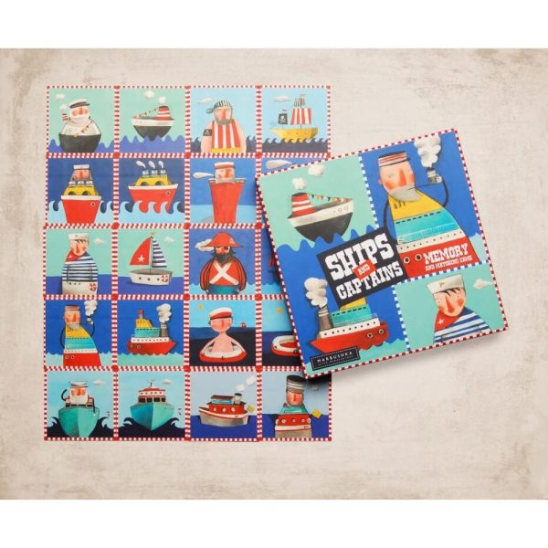 Marbushka- Hajók és kapitányok-társasjáték