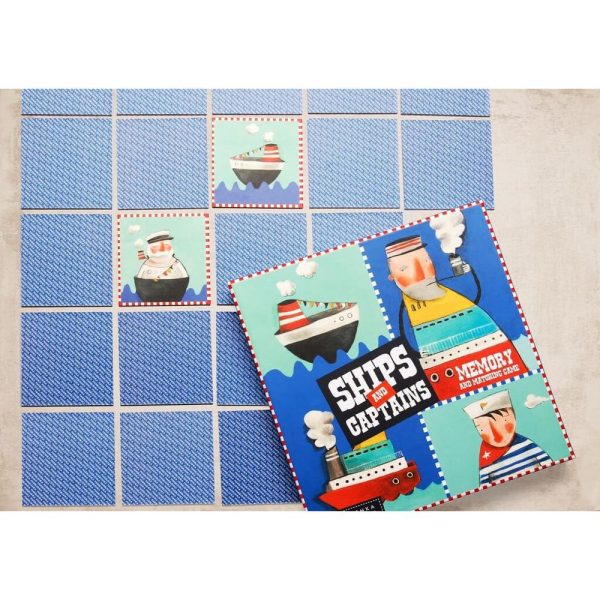 Marbushka- Hajók és kapitányok-társasjáték