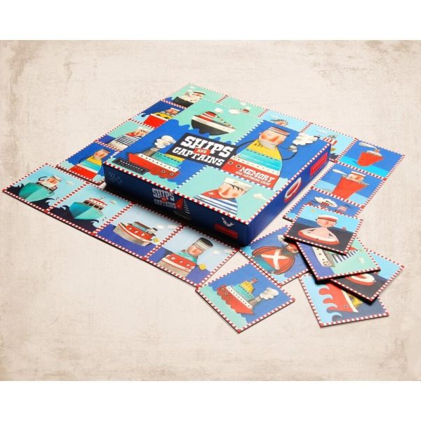 Marbushka- Hajók és kapitányok-társasjáték