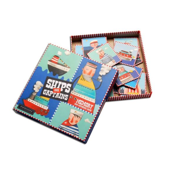 Marbushka- Hajók és kapitányok-társasjáték