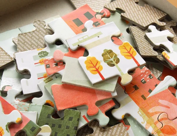 Marbushka- Városi kaland-puzzle