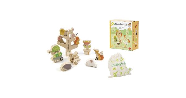 Tender leaf- egyensúlyozó állatok a kertben, 16 db -os játékkészlet
